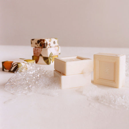 Peony & Blush Suede Soap Bar